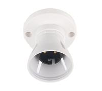 Pms White Bayonet Cap (B22) Straight Batten Lampholder 8332