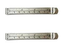 Pmsanzay Hemming Clips with Ruler - Stainless Steel - 3 Inch (7.5CM) - Silver - Clip - Sewing Tool