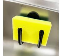 Pmsanzay Magnetic Sponge Holder Adjustable Stainless Steel Kitchen Sink Fridge Dishwasher Holder - Ideal for Sponges, Brushes and Dish Towels