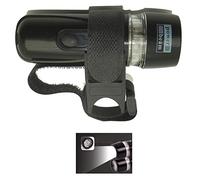 Pmsanzay Mounts LED Wheelchair/Walker/Cane Light with Universal Flex Mount - Hands-Free Safety and Utility Lighting for Mobility & Disability Aid Holder (Black)