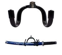 Pmsanzay Universal Sword Display Rack Sword Wall Mount Sword Wall Organizer Rack Sword Holder Wall Mount Sword Stand Hanger for Katana Samurai and Sharp Swords Storage - No Sword - 1/PK