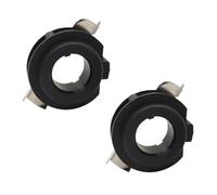 PMTFUMY 2 pieces of LED card holder for car headlights，Car H7 LED Headlight Bulb Adapter Socket Base Holders ，Rear Tail Lamp Light Bulb Holder Socket Compatible with Mini R56, R57, R58, R59, R61