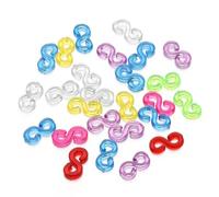 PMTFUMY 300 Pcs S Clips Rubber Band Clips - Loom Bands Connectors Kit for DIY Bracelets, Necklace Weaving, and Craft Making
