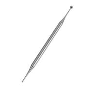 PMTFUMY Dual-Head Facial Reflexology Tool, Stainless Steel Acupuncture Pen Massager for Ear & Body Points, Portable Deep Tissue Massage for Tension & Headache Relief, Acupressure