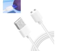 PMTFUMY Magnetic USB Charger Cable ， Replacement Charging Cord with Strong Magnet for Wireless Massagers & Smart Devices ， 7mm Dual Pin, 0.8m Long-Lasting Safe Charging
