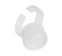 Pmu Ring,Permanent Make Up Ring,Pigment Ring Cup Disposable Eyebrow Tattoo Ink Rings Pigments Holder Container Cup Medium Size 100Pcs (100pcs)