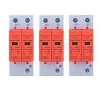 PMU1-PV DC SPD 1000V 600V 20ka-40ka 2-pole DIN Rail Household DC Surge Protector Protection Low Voltage Arrester 1Pcs(600V)
