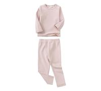 PMUYBHF Boys Hooded Robe Baby Boy & Girls Long Sleeve Shirt Tops Pajamas Pants Set Kids Toddler Sleepwear Outfits Children For Daily Towel Robes (7-8 Years) Pink