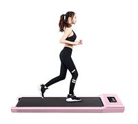 PMVRTHQV Home Walking Treadmill Walking Pad Under Desk Compact Treadmills for Home Office Portable Treadmill Walking Jogging Machine,Pink