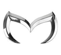 PMYJGSA 3D Car Logo Stickers for Mazda,Chrome Badge Emblem Decal for Car Front Grille Bumper Rear Trunk,Waterproof Auto Accessories,C