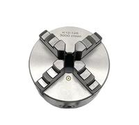 PMZZHUPVR CNC 4 Jaw Chuck 125mm 4 Jaw Self-centering Chuck K12-125 Metal Chuck Scroll Chuck