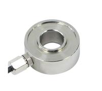 PMZZHUPVR Miniature column type compression type Threaded Center Through Hole Force Sensor load cell DYHX-001 100g 2kg 3kg 5kg 200kg(0-10kg)