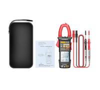 PN109 Digital Clamp Meter Multimeter Tester 4000 Count Ohmmeter Voltmeter with Backlit Buzzer Frequency Counter