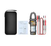 PN109 Digital Clamp Meter Multimeter Tester 4000 Count Ohmmeter Voltmeter with Backlit Buzzer Frequency Counter