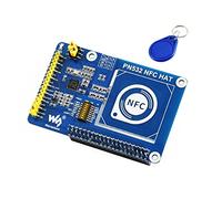 PN532 NFC HAT for Raspberry Pi I2C / SPI/UART Interface Near Field Communication Supports Various NFC/RFID Cards like MIFARE/NTAG2xx Raspberry Python/C, STM32, Arduino Code Provided