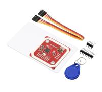 PN532 NFC NXP RFID Module V3 Kit AYWHP 1 Piece Near Field Communication Reader Module Kit I2C, NFC RFID Card Read Module RFID Reader NFC Sticker Compatible with Arduino