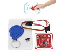 PN532 NFC NXP RFID Module V3 Kit, Near Field Communication Reader Module Kit I2C SPI HSU, Card Reader Sensor Module with NFC Card, RFID Chip and Cards, Compatible with Arduino and Android Mobile Phone