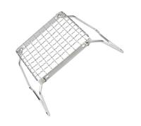 PNAJFUEL Folding Portable Campfire Grill Grate Lightweight Stainless Steel Bbq Rack for Backpacking Camping Hikingnics and Fishing Grilling