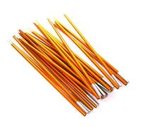 PNAJFUEL Tent Pole,Beach Tent Pole Sets (2Pcs/Pair) Outdoor Tent Rod Alloy Camping Tent Pole Tent Support Poles/11Mm X4.4M