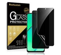 Pnakqil 2 Pieces Privacy Screen Protector for Oppo A40/Oppo A40m, Anti-Spy, Anti-Scratch, Bubble Free, Anti-Spy Screen Protector Film for Oppo A40/Oppo A40m 6.67 Inches