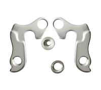 PNBVW 2pcs Cycling Bicycle Derailleur Hanger Aluminum Alloy M/T/B Bike Rear Gear Mech Derailleur Hanger Dropout Convertor Adapter