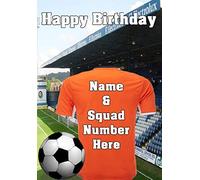 pnc187 Luton Town Happy Birthday Card, Can be Created for Any Event Greetings Card. A5 Personalised Greetings Cards by Gifts for All 2016 from Derbyshire UK