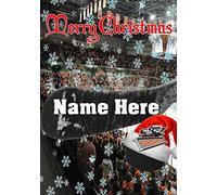 pnc344 Sheffield Steelers Christmas Card Xmas A5 Personalised Greetings Can be Created for Any Event A5 Personalised Greetings Cards BY GIFTS FOR ALL 2016 FROM DERBYSHIRE UK