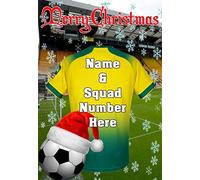 pnc348 Norwich Christmas Card Xmas A5 Personalised Greetings Can be Created for Any Event A5 Personalised Greetings Cards BY GIFTS FOR ALL 2016 FROM DERBYSHIRE UK