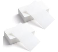 Pndeyo 100pcs End Papers for Hair Perm, Disposable Salon Hair Perm Papers, High Temperature Resistance Hair Curling Papers Hair Styling Accessories for Cold and Hot Perms- White