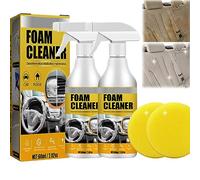 Pnedeodm Car Interior Foam Refinisher Cleaner, All Around Master Foam Cleaner, Multifunctional Car Foam Cleaner, Foam Cleaner All Purpose, Foam Cleaner for Car (2Pcs)