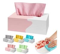 Pnedeodm Pull-Out Microfiber Cleaning Cloths in Box, Ultra Absorbent Reusable Cleaning Rags, Lint-Free & Streak-Free Wipes for Kitchen, Car Detailing, Glass, Windows & Housekeeping (Pink)