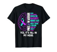 PNES Psychogenic Non-Epileptic Seizure Warrior Value Graphic T-Shirt