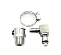 PNESHGTT Compatible with BMW 2013+ R1200GSW/GSW-ADV/RTW/RW/RSW S1000RR/R/XR 5/16 Line Hose Quick Release Disconnect Coupling Kit(K8-YT516)
