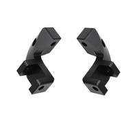 PNESHGTT Compatible With BMW R1250GS R1200GS LC ADV S1000XR R 1200 1250 GS Adventure Motorcycle CNC Passenger Footrest Relocation Rear Set Foot Pegs(Black)