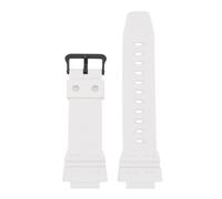 PNESHGTT Compatible With Casio AE-1500WH Watch Strap DW-291/W-737/WS-1500 WS-1400 A158/159 Resin Rubber Men(White)