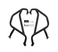 PNESHGTT Compatible With CFMOTO 450MT Engine Guard Highway Crash Bar Compatible With CF-MOTO 450 MT 450-MT 2024 Motorcycle Frame Protection Bumper Accessories(Only Upper Black)