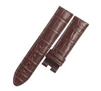 PNESHGTT Compatible With MONTBLANC STAR 4810 U0105858 / U0102378 COWHIDE/ALLIGATOR LEATHER WATCH STRAP(Beige,20mm)