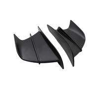 PNESHGTT Compatible With Motorcycle Winglet Aerodynamic Side Wing Fin Spoiler Compatible With Yamaha YZF R1 R6 R25 Kawasaki Ninja H2 H2R Compatible With BMW S1000RR Honda H2 ABS(Matte Black)