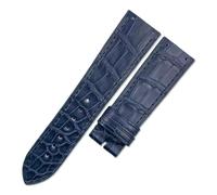 PNESHGTT Compatible with PIAGET JEWELRY MAGIC HOUR G0A32099 cowhide strap(Blue Pink)