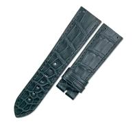 PNESHGTT Compatible with PIAGET JEWELRY MAGIC HOUR G0A32099 cowhide strap(GREEN BLUE)