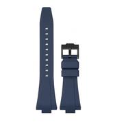 PNESHGTT Compatible With Tissot PRX 35MM/40MM Series Men Women Casual Fashion Replacement Rubber Strap + Quick Release Tools(Royal02,40mm-12mm)