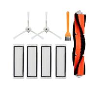 PNESHGTT Compatible With Xiaomi Mi Robot Vacuum Cleaner 1 / 1S SDJQR01RR SDJQR02RR SDJQR03RR E2 E3 E4 E5 S4 Max S5 Main Side Brush Filter(Set C)