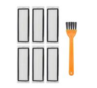 PNESHGTT Compatible With Xiaomi Mi Robot Vacuum Cleaner 1st Gen / 2 1S, SDJQR01RR SDJQR02RR SDJQR03RR E4 E5 S4 Max Main Side Brush Filter(Set 11)