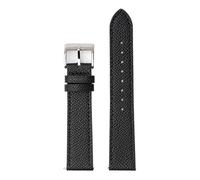 PNESHGTT Leather Strap 18mm 20mm 22mm Compatible With Blancpain Universal Retro Cowhide Quick Release Watch Bracelet Band Compatible With Water Ghost(Black black,20mm)