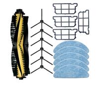 PNESHGTT Main Side Brush Primary Dust Filter HEPA Mop Cover Compatible V7S V7 V7s Pro Plus Robot Vacuum Cleaner Parts(HA-IlifeV7017)