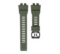 PNESHGTT Replacement Strap Compatible With Casio GBA-800 GBD-800 Series, Men's Sports Silicone Resin Watch Band, Waterproof Accessory(Army green)