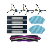 PNESHGTT Roll Brush Side HEPA Filter Mop Cloth Compatible With VR3MB77312K VR7700BM Robotic Vacuum Cleaner Spare Parts Accessories