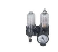 PNEUMATIC 1/4 Inch AFC2000 Air Filter Pressure Regulator Kit(0-145 Psi)Element Air,Compressor Filter Oil-Water Separator(Red)
