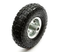 Pneumatic 10'' Inch Sack Truck Barrow Trolley Wheel With 4.10/3.50-4 Tyre Complete With Bearings