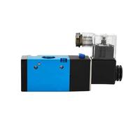 Pneumatic 3/2 Way Solenoid Valve Airtac Type 2 Position 3 Port -Operated Single Electric Control 3V110-06 3V210-08(3V310-10 AC110V,with 12mm Fitting)